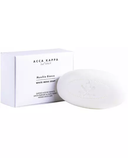 Acca Kappa White Moss set: hand cream 75ml+soap 150g, image 3