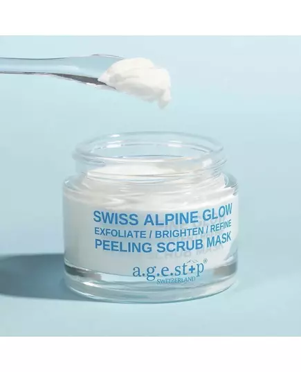 Age Stop Swiss Alpine Glow Peeling scrub mask 50ml, image 3