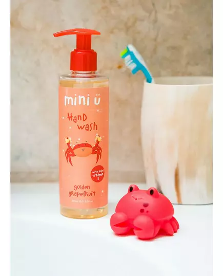 Mini-U Golden Grapefruit hand wash 250ml, image 3