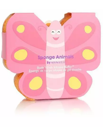 Spongelle Sponge Animal Kids Sponge Butterfly 1pc, image 3