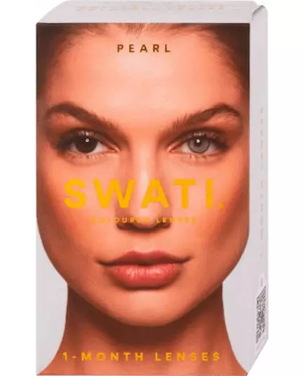 Swati Coloured 1-Month Lenses Pearl 1 Pair, image 3