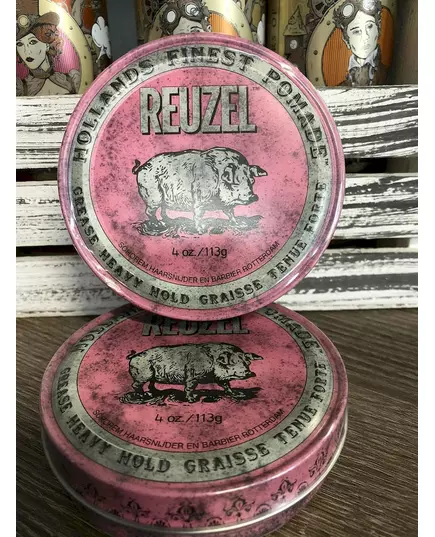 Reuzel Heavy Hold pomade Pink Grease 113 g, image 3