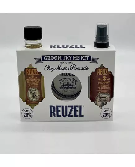 Reuzel Try Reuzel Groom kit - Clay Matte, image 3