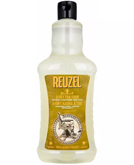 Reuzel 3 in 1 shampoo 1000 ml, image 3