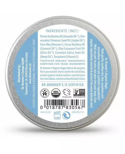 Dr. Bronner's Organic Magic Balm Baby-Mild 60 g, image 3