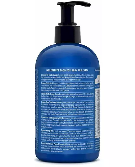 Dr. Bronner's Organic Sugar Soap Peppermint 355 ml, image 3