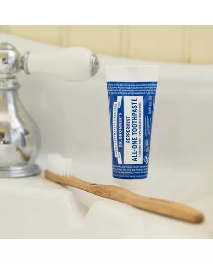 Dr. Bronner's Toothpaste Peppermint Travel Size 28 g, image 3