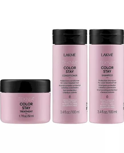 Lakme Teknia Color Stay Travel Pack: Shampoo 100 ml, Conditioner 100 ml, Treatment 50 ml, image 3