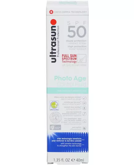 Ultrasun Photo Age Control fluid Spf50 40ml, image 3