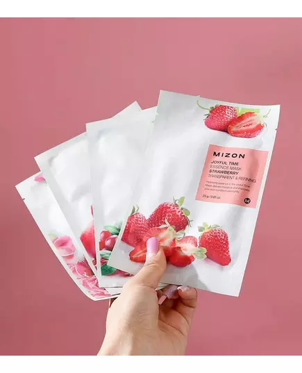 Mizon Joyful Time Essence Mask Strawberry 23 g, image 3