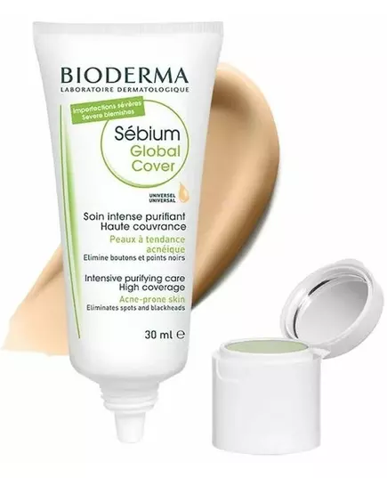 Bioderma Sebium Global Cover treatment 30ml, image 3