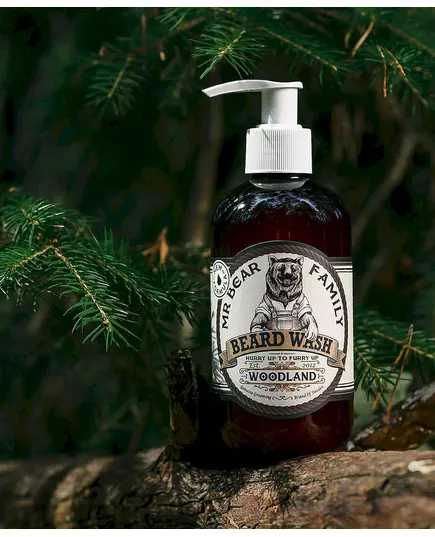 Mr Bear Family Beard Wash Woodland 250ml, image 3