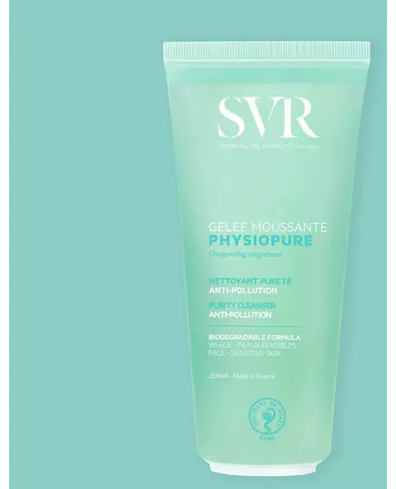 SVR Gelee Moussante Physiopure cleanser 200 ml, image 3