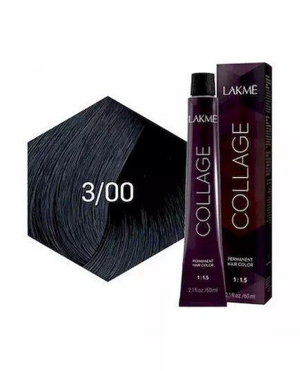 Lakme Collage 3/00 Permanent Color 60ml, image 5