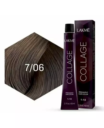 Lakme Collage 7/06 Permanent Color 60ml, image 4