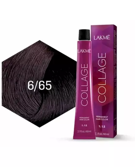 Lakme Collage 6/65 Permanent Color 60ml, image 5