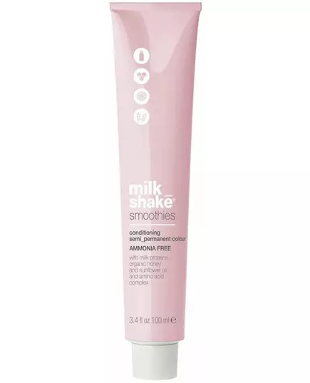 Milk_Shake Smoothies Semi Permanent Color 7.43 Medium Copper Golden Blonde 100ml