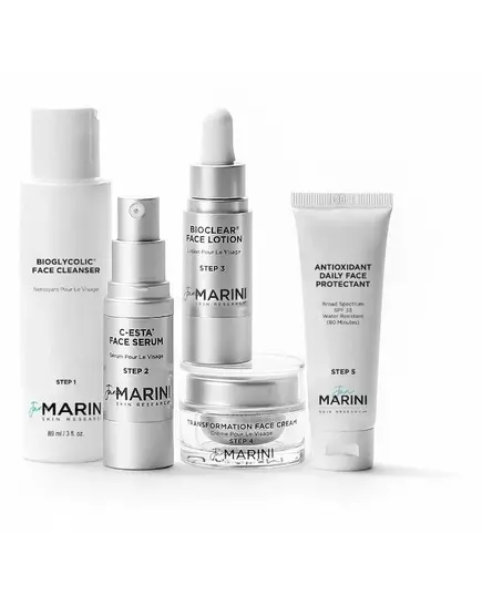 Jan Marini Starter Skin Care Management System: Bioglycolic Face Cleanser 89 ml + C-ESTA Face Serum 30 ml + Bioclear Face Lotion 30 ml + Transformation Face Cream 28 g + Antioxidant Daily Face Protectant 57 g, image 4