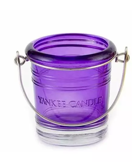 Yankee Candle Bucket Purple Votive Holder