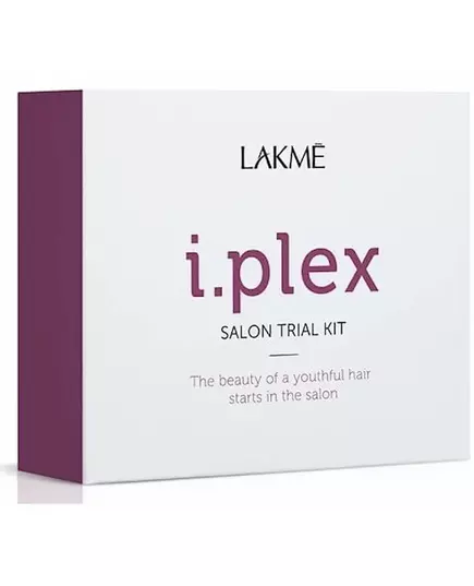 Lakme I.Plex Trial Kit: Premium Bond 100ml, Keratech I.Power 2x100ml, Dispenser, Application Guidelines