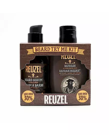 Reuzel Try Reuzel Beard kit - Refresh 100 ml + beard serum 50 g