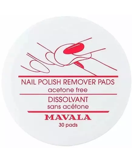 Mavala nail polish remover pads 30 pcs