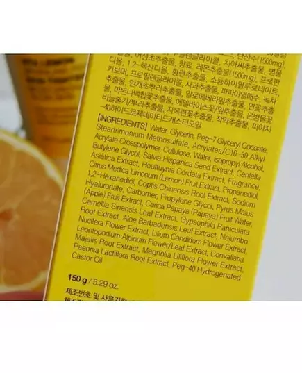 Mizon Vita Lemon Sparkling Peeling Gel 145 g, image 4