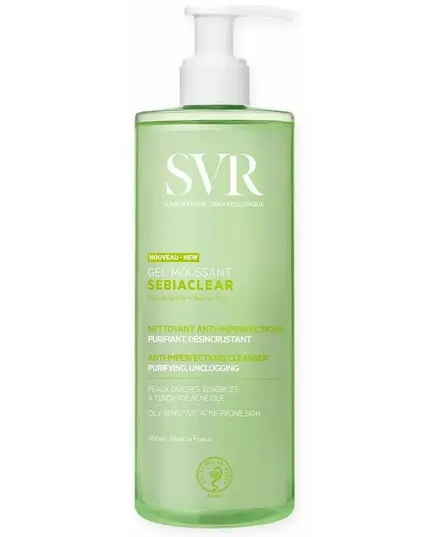 SVR Nouveau-New Gel Moussant Sebiaclear Gluconolactone 400 ml