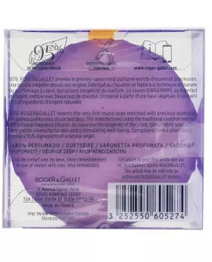 Roger & Gallet Gingembre Soap 100g, image 3