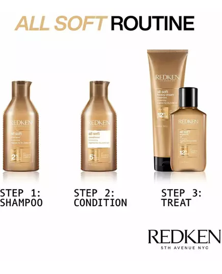 Redken All Soft Conditioner 300ml, image 3