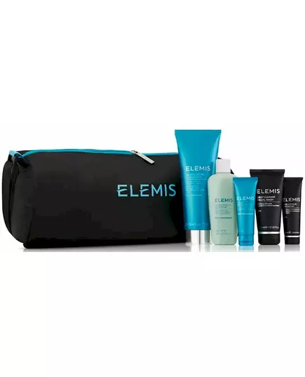 Elemis Body Performance Collection Set: Deep Cleanse Facial Wash 50ml + Anti-Fatigue Day Cream 20ml + Revitalise Me Shower Gel 200ml + Aching Muscle Super Soak 125ml + Instant Refreshing Gel 20ml