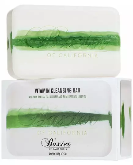 Baxter Of California Vitamin Italian Lime & Pomegranate Essence cleansing bar 210ml