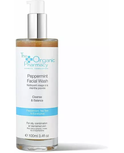 The Organic Pharmacy Peppermint facial wash 100ml