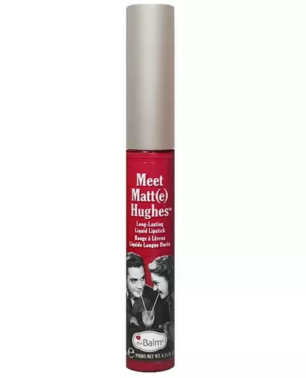 TheBalm Meet Matt(e) Hughes long lasting liquid lipstick Romantic Crimson 7.4ml