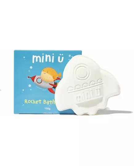 Mini-U Raspberry Rocket Gift Set Bubble Bath 250 ml+Rocket Bath Bomb 150 g, image 2