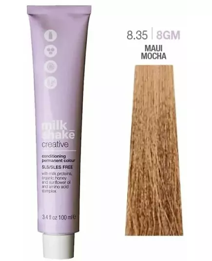 Milk_Shake Creative Permanent Color 8.35 Maui Mocha 100ml, image 3