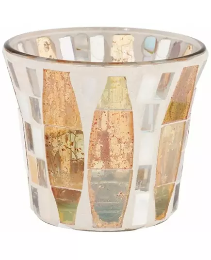 Yankee Candle Gold Wave Mosaic Votive Holder, image 3