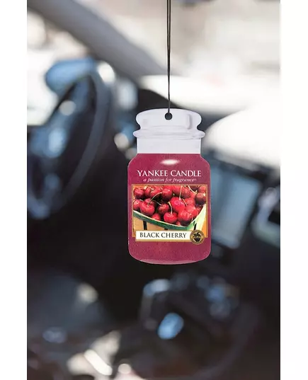 Yankee Candle Car Jar Bonus Pack a set of Black Cherry car fragrances 3 pieces, image 3