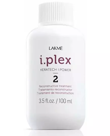 Lakme I.Plex Trial Kit: Premium Bond 100ml, Keratech I.Power 2x100ml, Dispenser, Application Guidelines, image 3