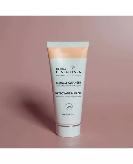 Herbal Essentials Miracle Cleanser With Sunflower Seed Oil & Glycerin 100 ml, image 3