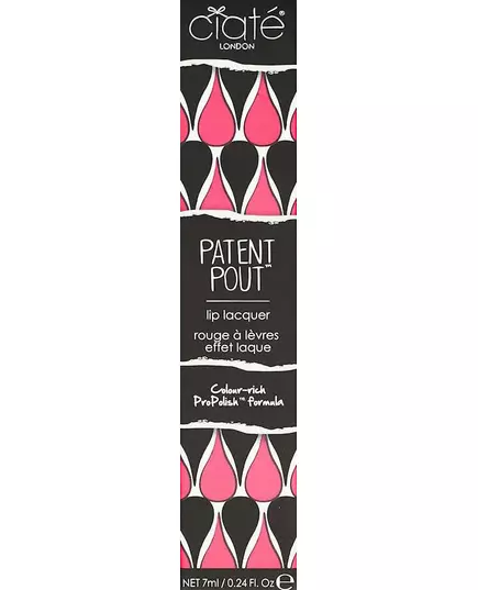 Ciate London Patent Pout lip lacquer Drama Queen 7ml, image 2