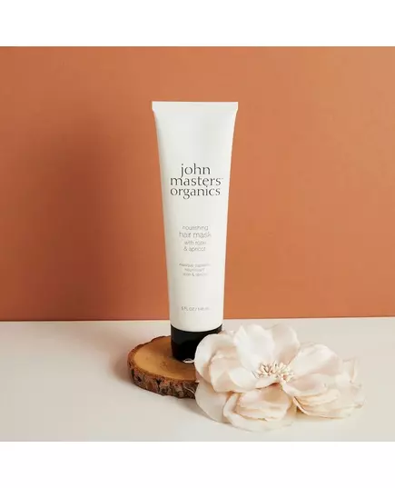 John Masters Organics Rose & Apricot hair mask 148ml, image 2