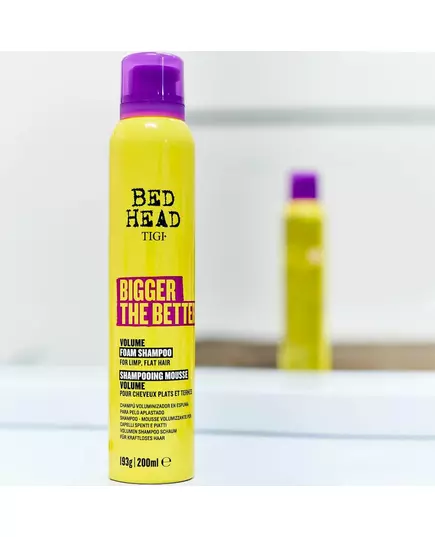 Tigi Bed Head Bigger The Better shampoo foam 200ml, image 3