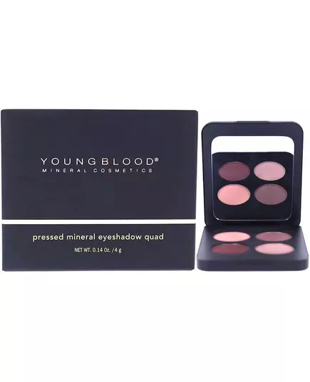 Youngblood Pressed Mineral eyeshadow quad 4g Vintage, image 3