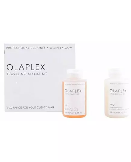 Unisex hairdressing set Traveling Stylist Bond Multiplier & Perfector Olaplex Traveling Stylist (3 pcs) 3 pcs.