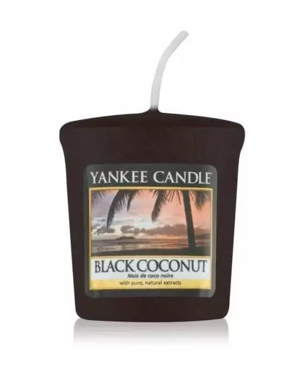 Yankee Candle Classic Votive Black Coconut Candle 49g