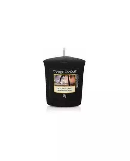 Yankee Candle Classic Votive Black Coconut Candle 49g, image 2