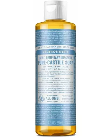 Dr. Bronner's 18-in-1 Liquid Soap Baby-Mild 240 ml