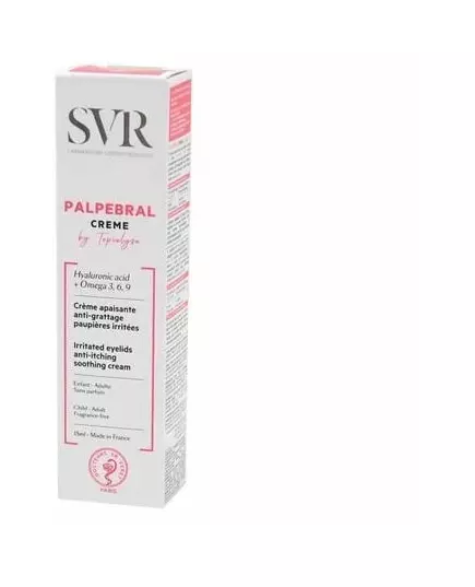 SVR Palpebral Soothing Eyelid cream Topialyse 15 ml, image 3