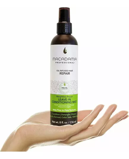 Macadamia Weightless Moisture conditioning mist 236ml, image 2